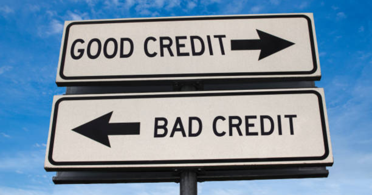 bad credit good credit