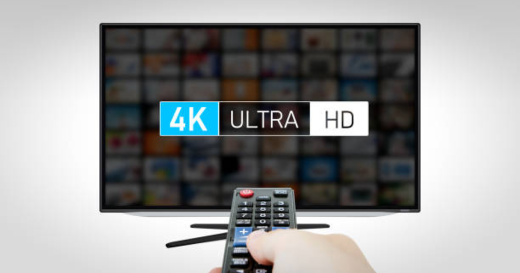 high-quality streaming with HD and 4K resolution