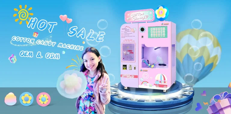 Cotton Candy Vending Machine