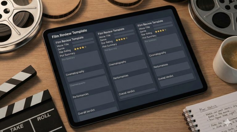 Film Review Templates