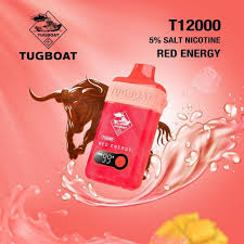 TUGBOAT T12000 PUFFS DISPOSABLE VAPE 5% NICOTINE: INCREASED POWER, STYLE, AND PERFORMANCE