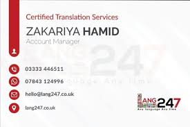 Lang247 Offering Reliable Certificate Translation Services for Global Needs